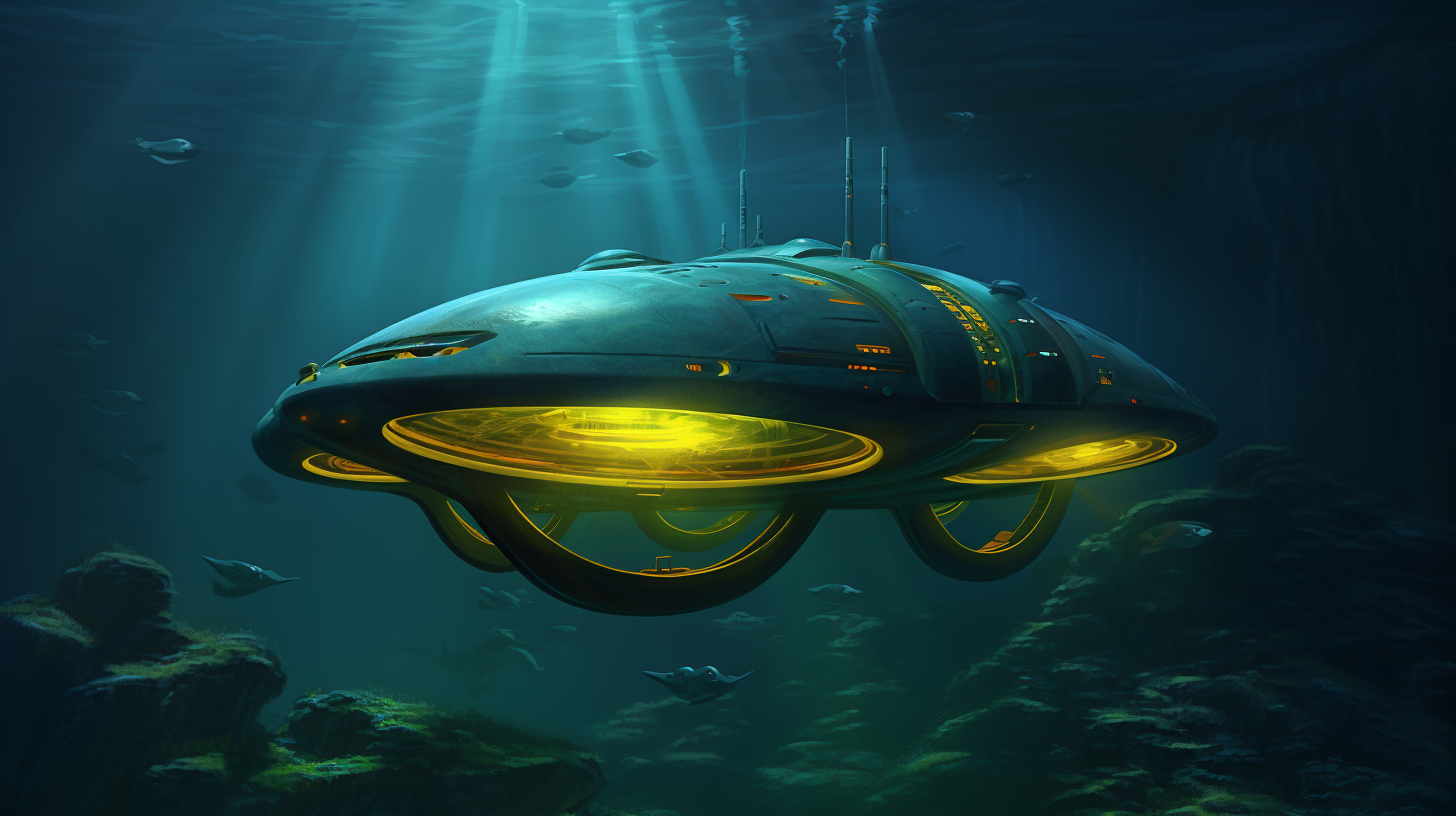 aliens underwater