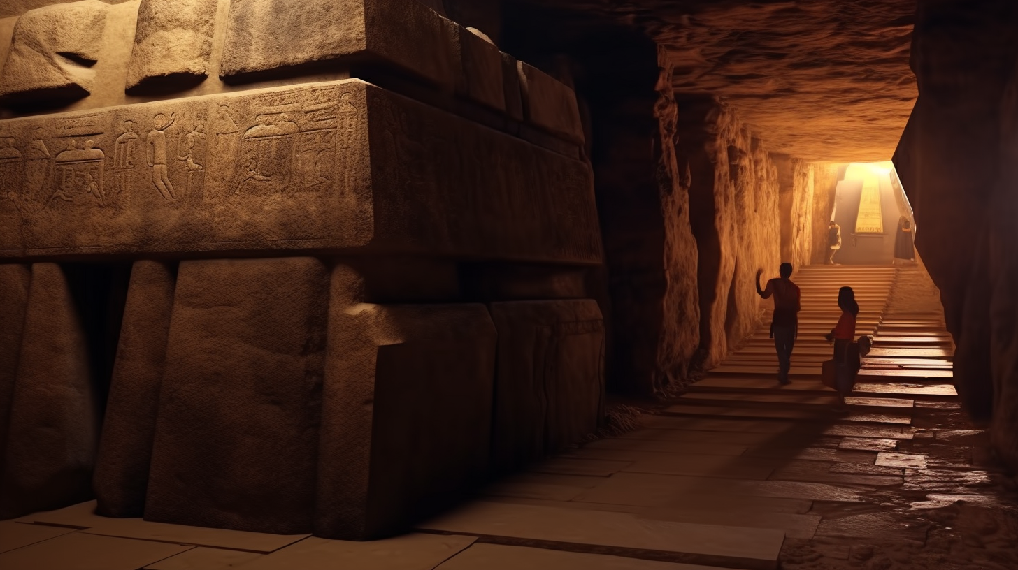 egyptian underground chamber